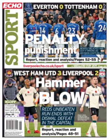Liverpool Echo Backpage