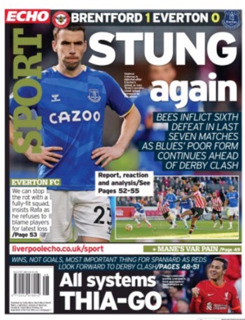 Liverpool Echo Backpage