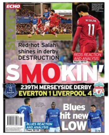 Liverpool Echo Backpage