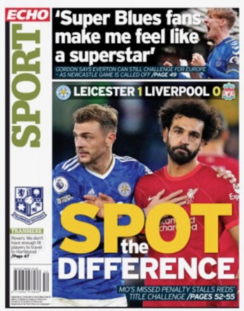 Liverpool Echo Backpage