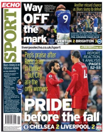 Liverpool Echo Backpage
