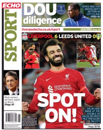 Liverpool Echo Backpage