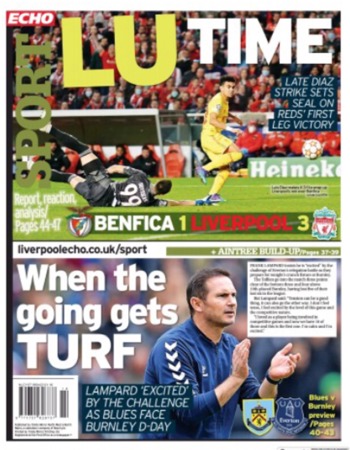 Liverpool Echo Backpage