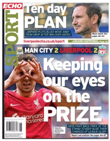 Liverpool Echo Backpage