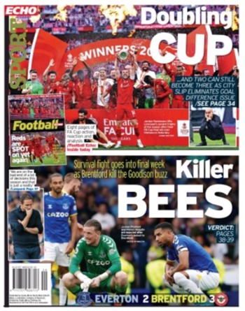 Liverpool Echo Backpage