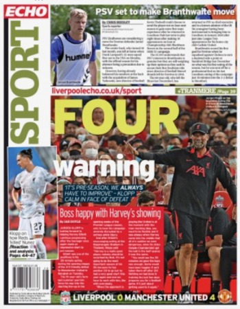 Liverpool Echo Backpage