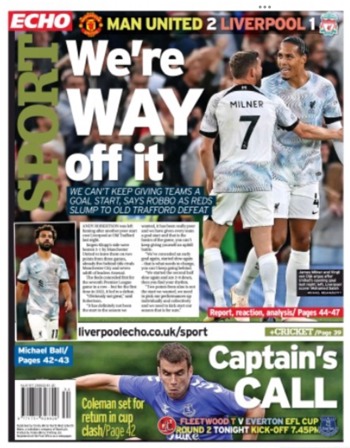 Liverpool Echo Backpage