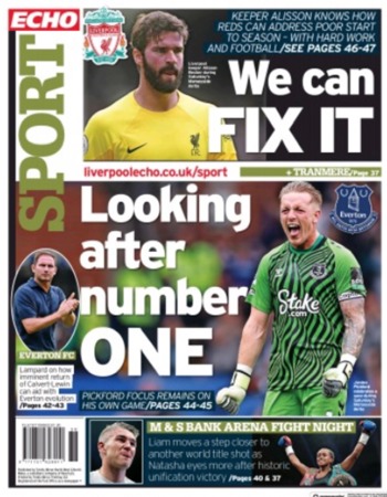 Liverpool Echo Backpage