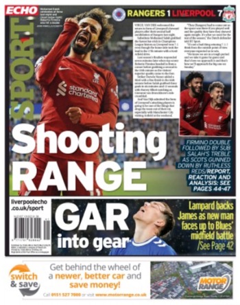 Liverpool Echo Backpage