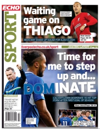 Liverpool Echo Backpage