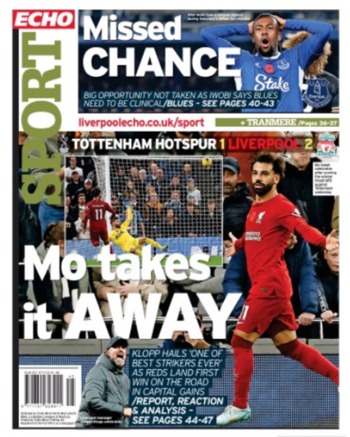 Liverpool Echo Backpage