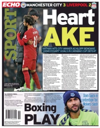 Liverpool Echo Backpage