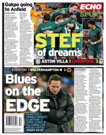 Liverpool Echo Backpage
