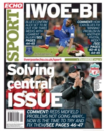 Liverpool Echo Backpage