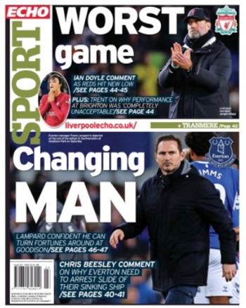 Liverpool Echo Backpage