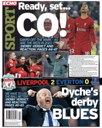 Liverpool Echo Backpage