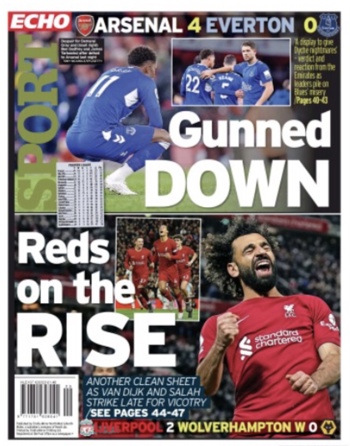 Liverpool Echo Backpage
