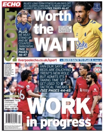 Liverpool Echo Backpage