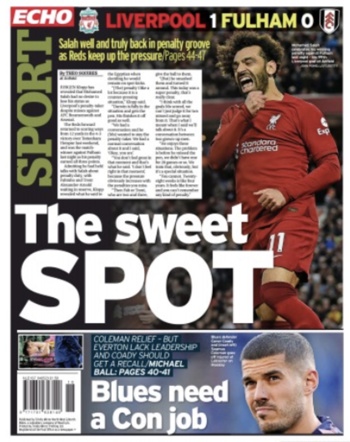 Liverpool Echo Backpage