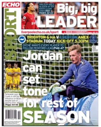 Liverpool Echo Backpage