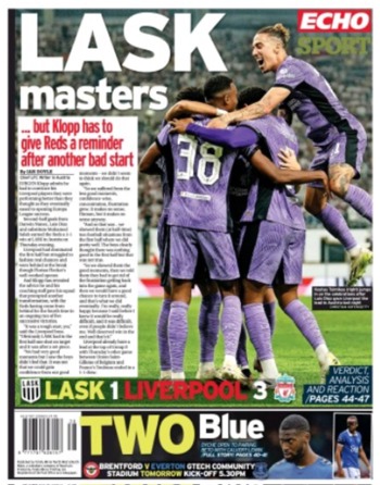 Liverpool Echo Backpage
