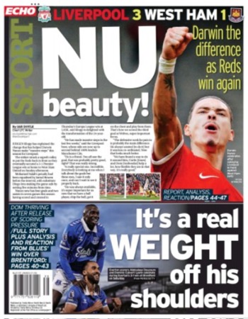 Liverpool Echo Backpage