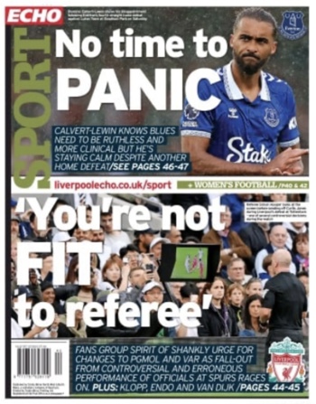 Liverpool Echo Backpage