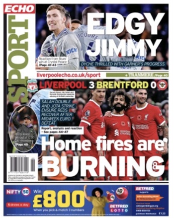 Liverpool Echo Backpage