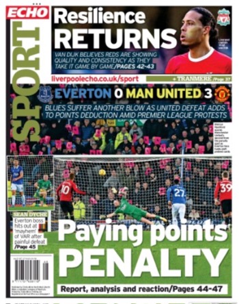 Liverpool Echo Backpage