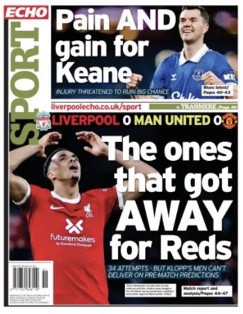 Liverpool Echo Backpage