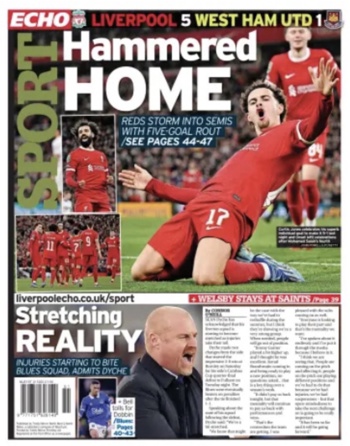 Liverpool Echo Backpage