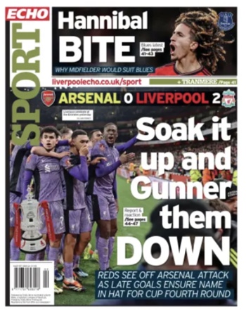 Liverpool Echo Backpage