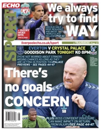 Liverpool Echo Backpage