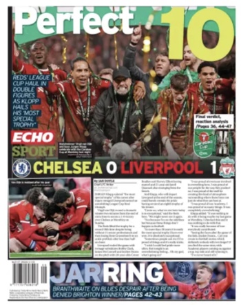 Liverpool Echo Backpage