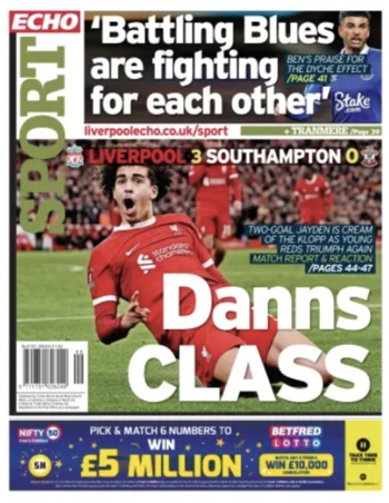 Liverpool Echo Backpage