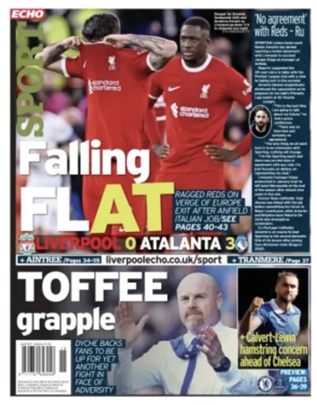Liverpool Echo Backpage