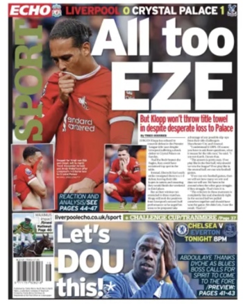 Liverpool Echo Backpage