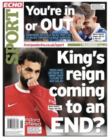Liverpool Echo Backpage