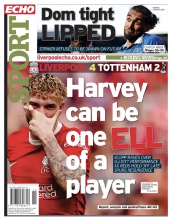 Liverpool Echo Backpage