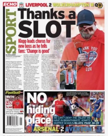 Liverpool Echo Backpage