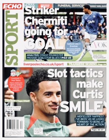 Liverpool Echo Backpage