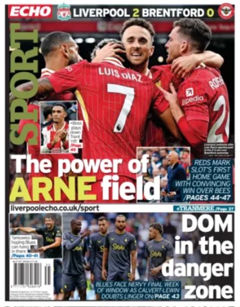 Liverpool Echo Backpage