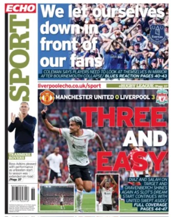 Liverpool Echo Backpage