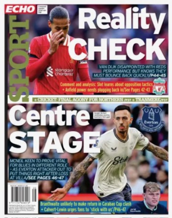 Liverpool Echo Backpage