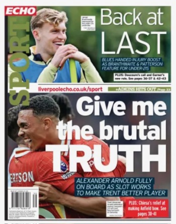 Liverpool Echo Backpage