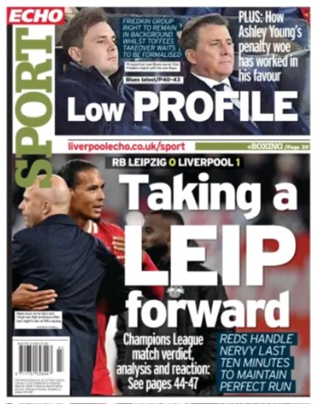 Liverpool Echo Backpage