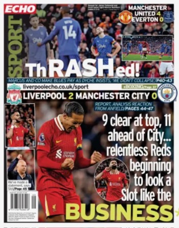 Liverpool Echo Backpage