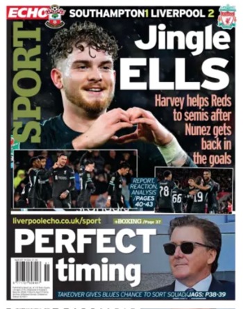 Liverpool Echo Backpage