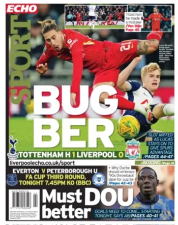 Liverpool Echo Backpage
