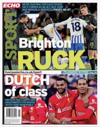 Liverpool Echo Backpage